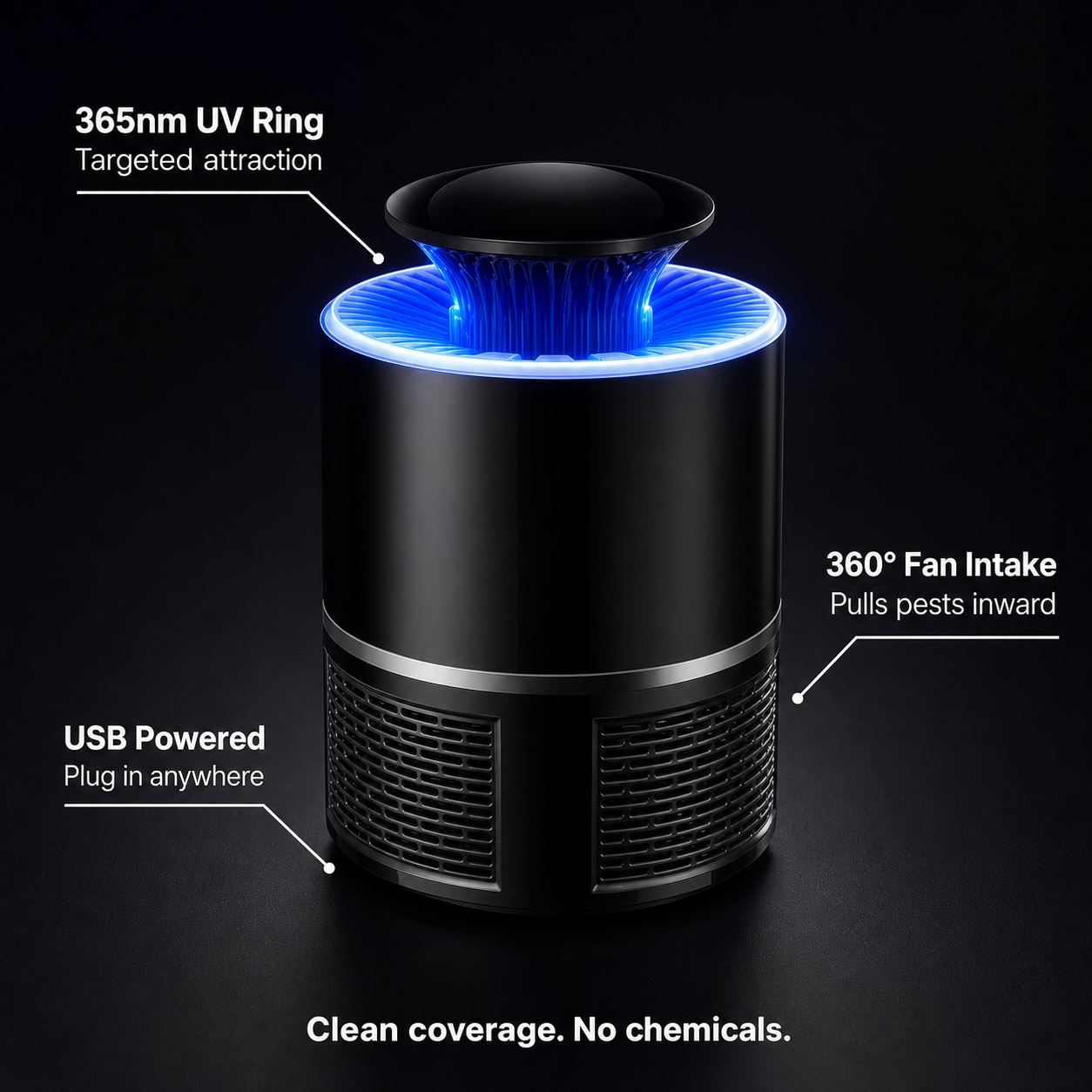 USB Mosquito Trap Lamp
