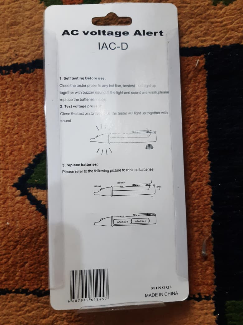 Non-Contact AC Voltage Tester