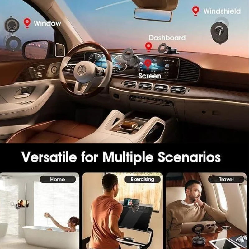 Foldable 360° Magnetic Car Phone Holder