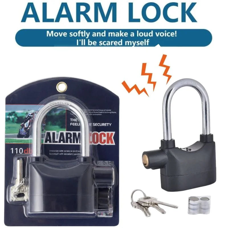 Waterproof Alarm Padlock